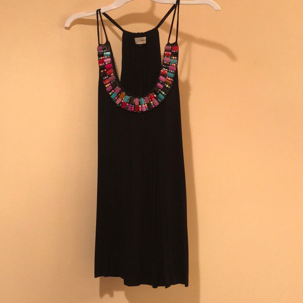 Black tank top